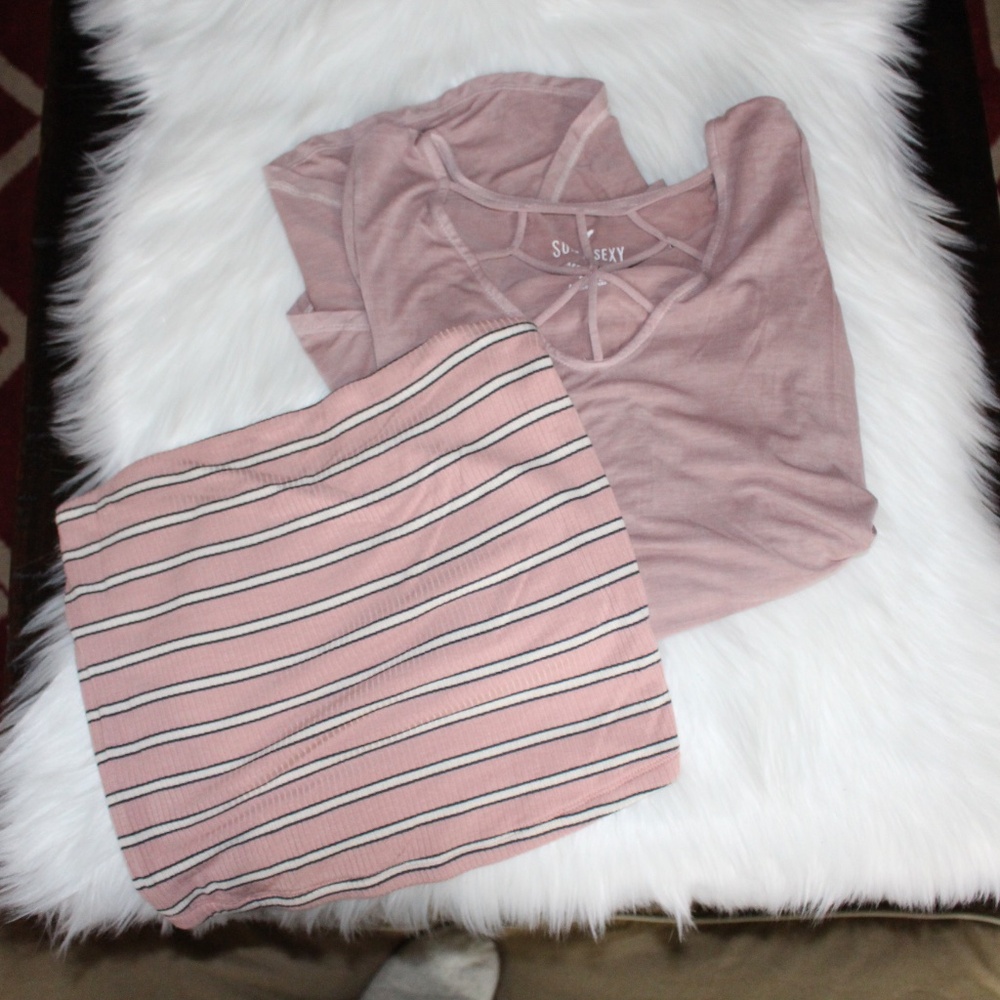Bundle of American Eagle, Boyfriend Fit & Hollister flannels long sleeve - Picture 16 of 16